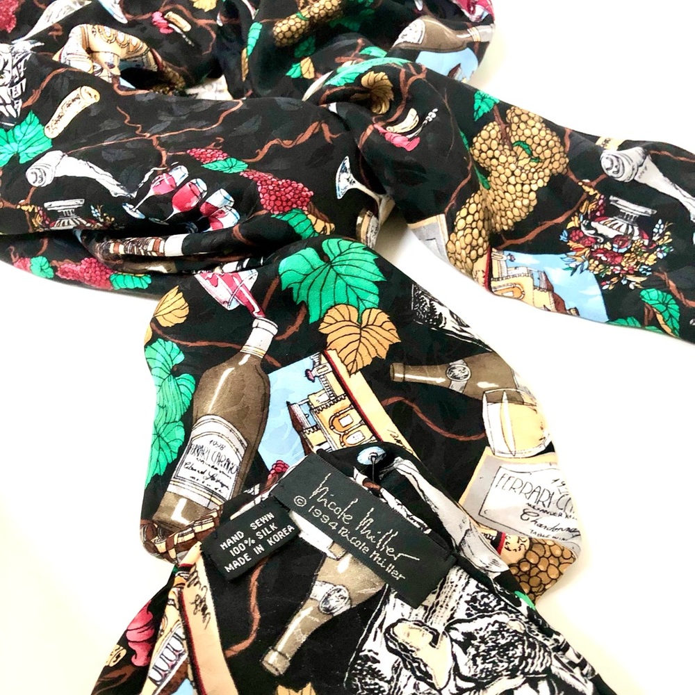 Rare Ferrari Carono Silk Scarf